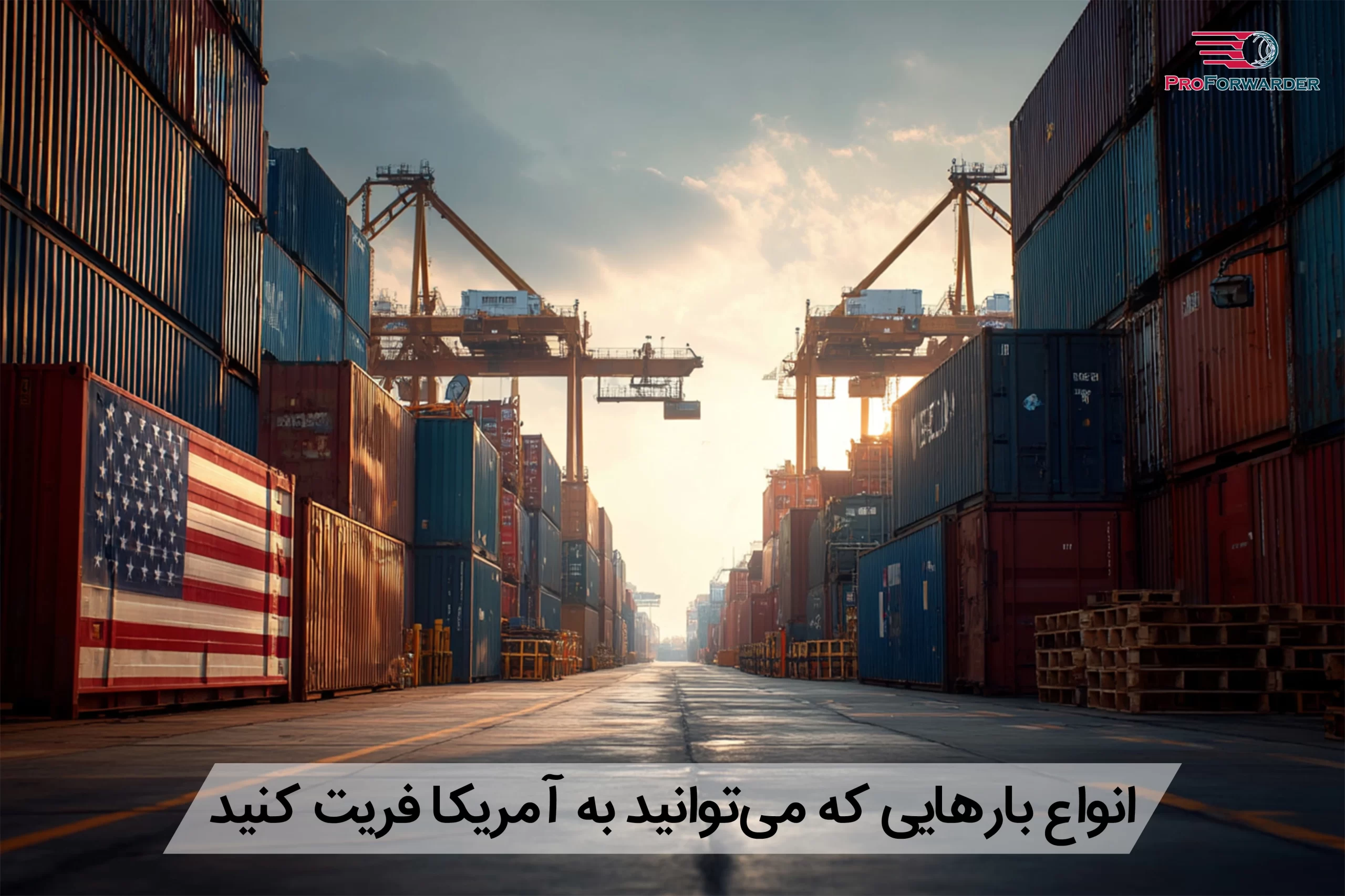 انواع بارهایی که میتوانید به آمریکا فریت کنید